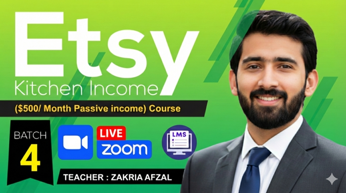 Etsy Kitchen Income Course Batch 4